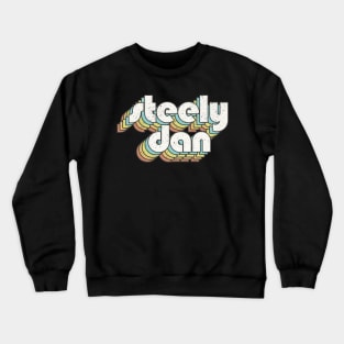 vintage color steely dan Crewneck Sweatshirt